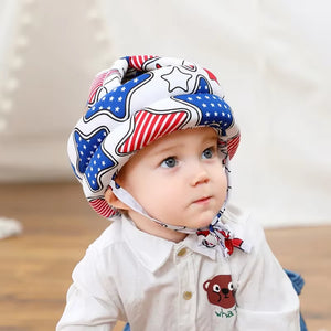 Baby Safety Helmet Head Protection Hat Toddler Anti-Fall Pad Children Learn to Walk Crash Cap Adjustable Protective Headgear