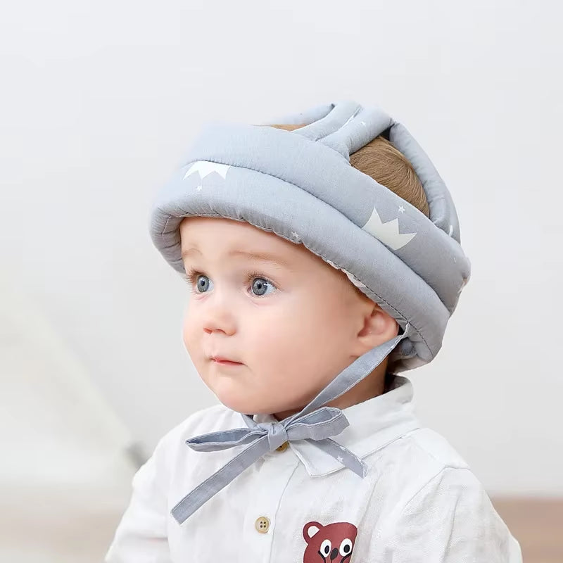 Baby Safety Helmet Head Protection Hat Toddler Anti-Fall Pad Children Learn to Walk Crash Cap Adjustable Protective Headgear