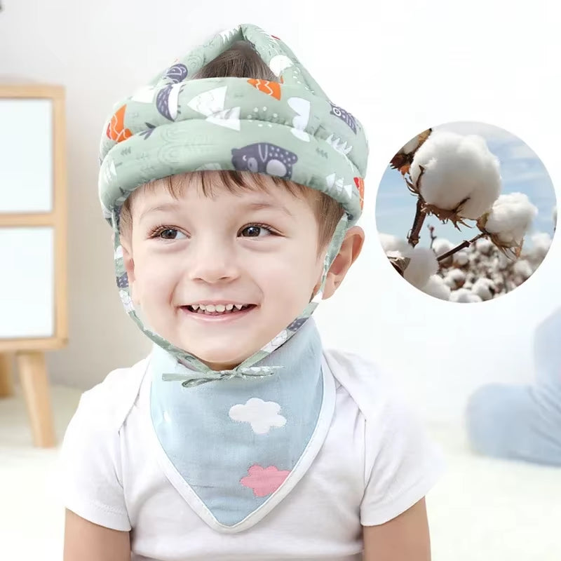 Baby Safety Helmet Head Protection Headgear Toddler Anti-Fall Pad Children Learn to Walk Crash Cap