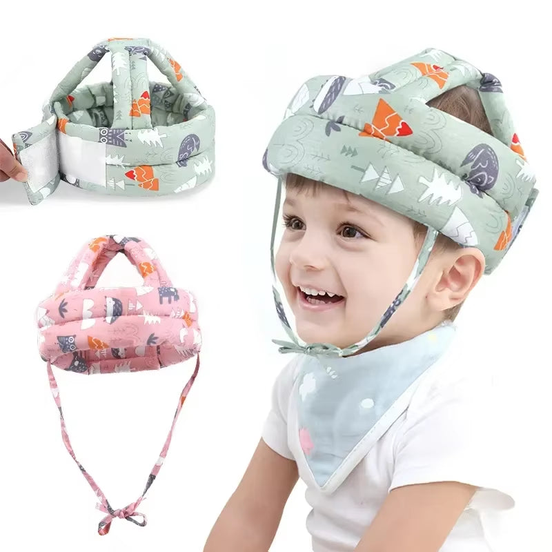 Baby Safety Helmet Head Protection Headgear Toddler Anti-Fall Pad Children Learn to Walk Crash Cap